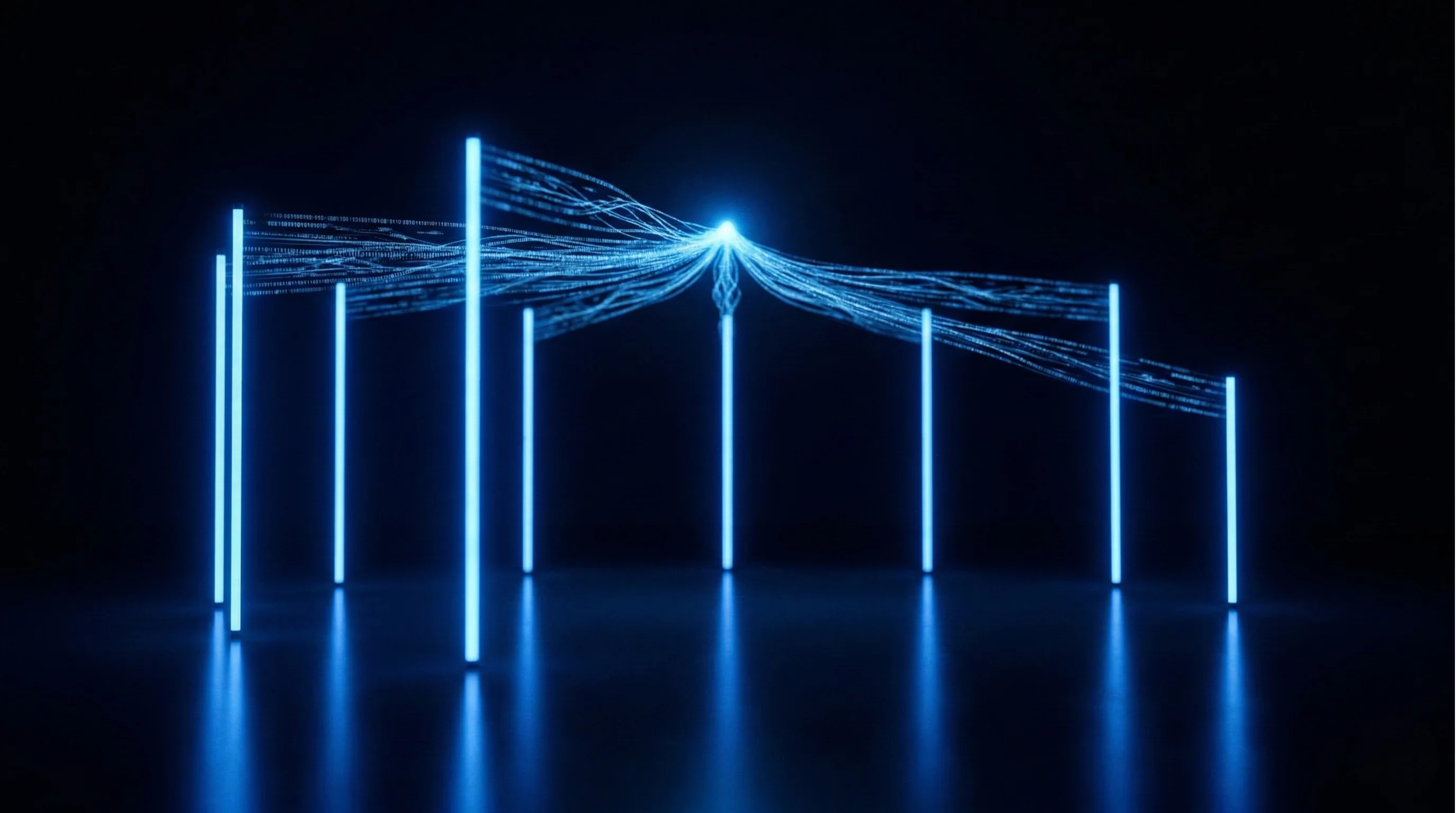 LED diodes — zsynchronizowane sygnały agentów AI