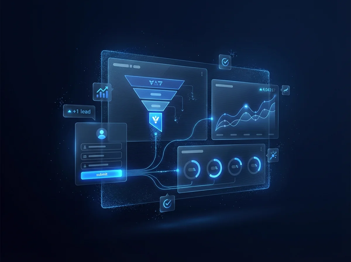 Contact form and analytics