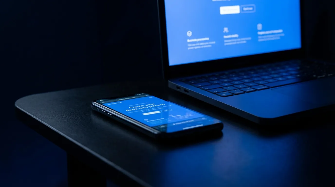 Responsive website across different screens